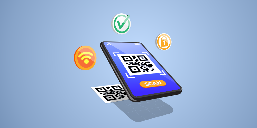 Modifying Microsoft Intune Android Enterprise enrolment QR codes allowing connectivity to corporate wireless networks or mobile data during enrolment.