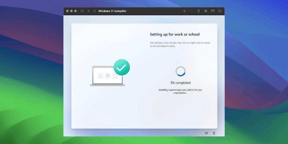 Featured image for Creating Windows Autopilot Virtual Machines on macOS